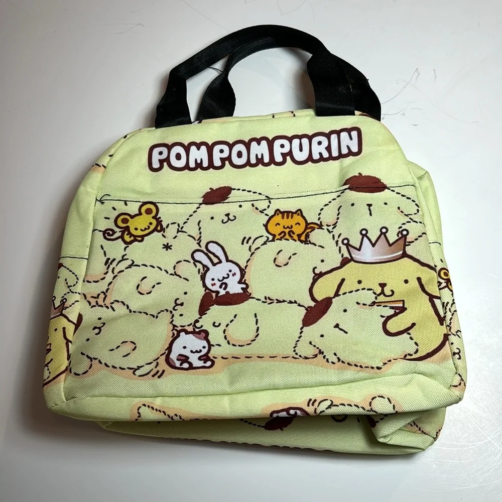 Pompompurin Cute Lunch Bag Reusable Insulated bento lunch bag